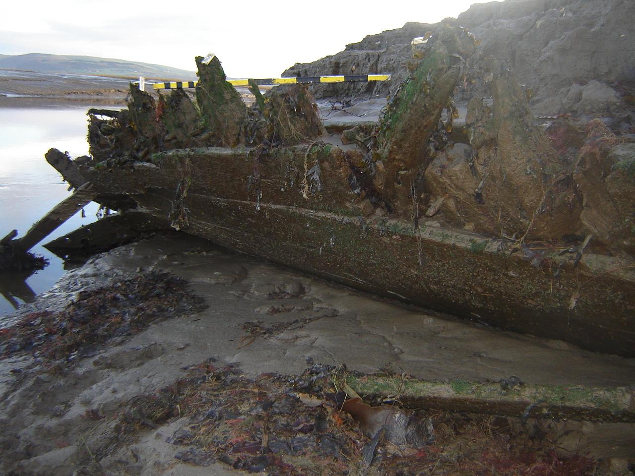 Starboard Frames & Outer Planking